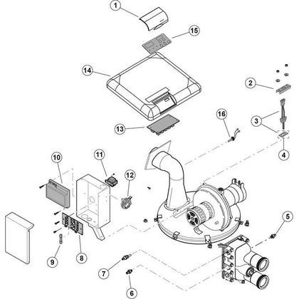 Pentair MasterTemp Gas Heater Electrical System