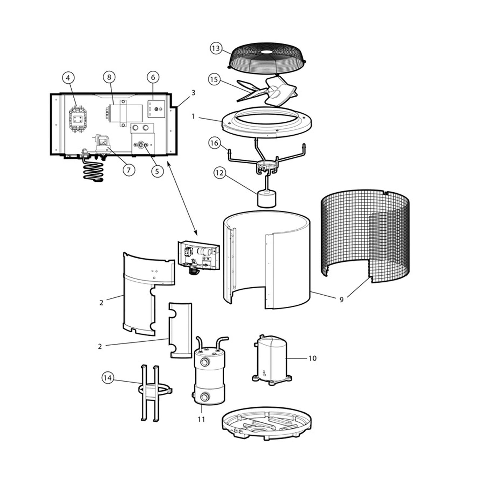 Hayward HeatPro HP380/HPABG