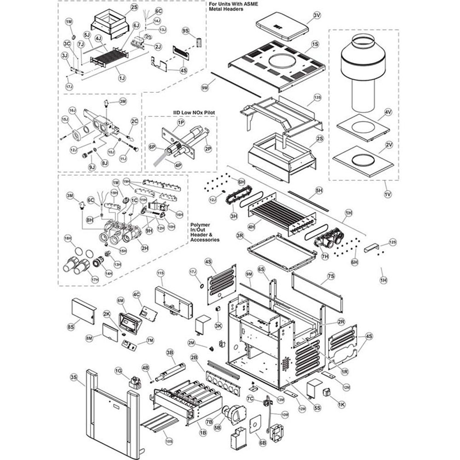 Raypak 207A, 267A, 337A, 407A Digital - Low Nox Gas Heater