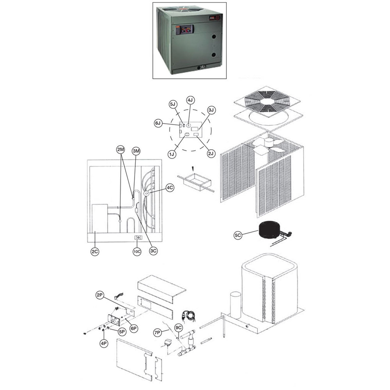 Raypak Heat Pump Models RHP 072/RHP 104