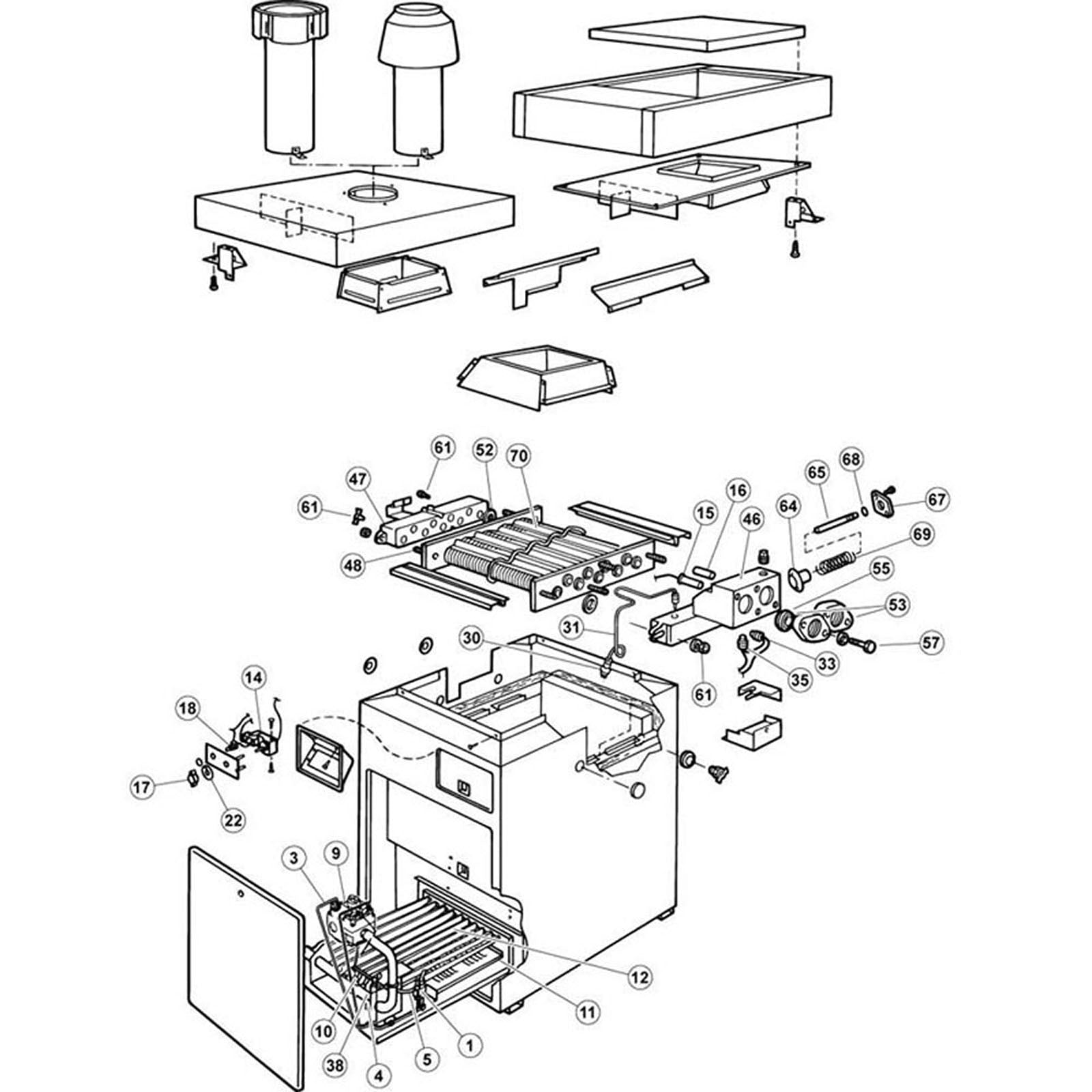 Waterpik Laars XE Model EG Heater (mfg 1984-1989)