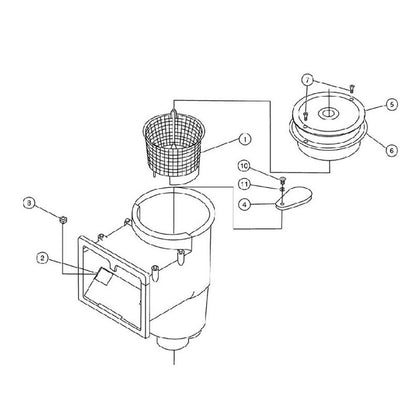 Pentair PacFab Skim-Clean Skimmer