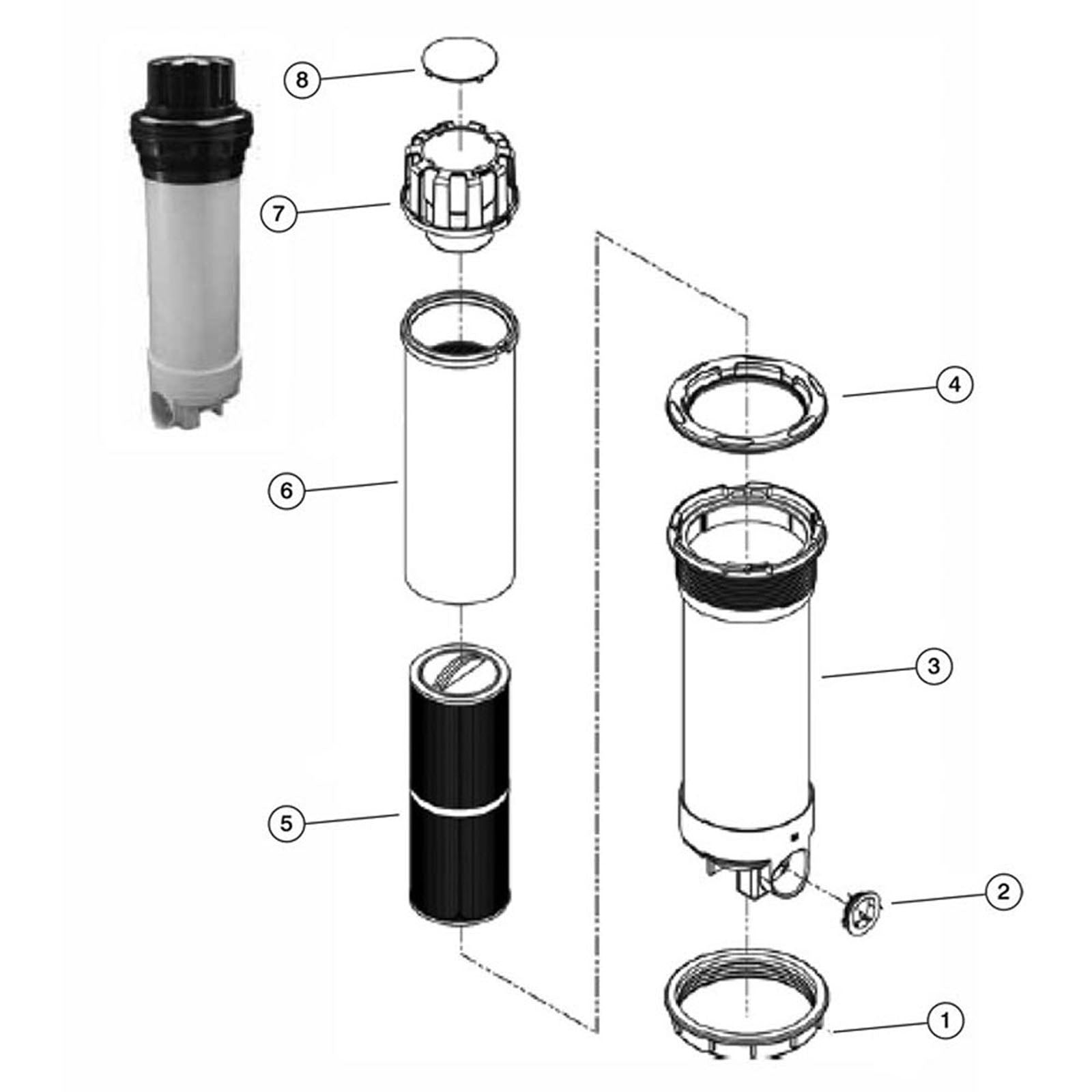 Skim Filter, Waterway, Teleweir