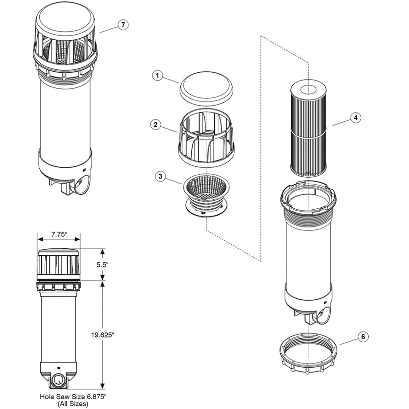 Skim Filter, Waterway, Ultra