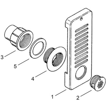 HydroAir 1-1/2" Strip Skimmer