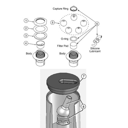 Pentair Deck Jet/Deck Jet II Rpl Parts