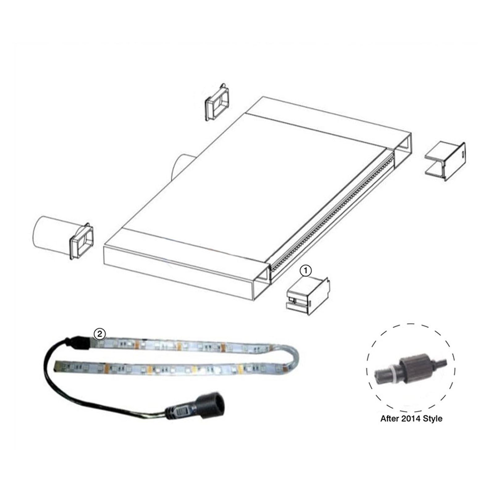 CMP Brilliant Wonders LED Waterfall Replacement Parts