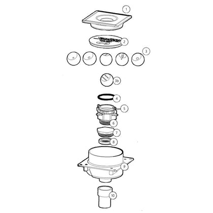 CMP Multi-Nozzle Deck Jet Replacement Parts