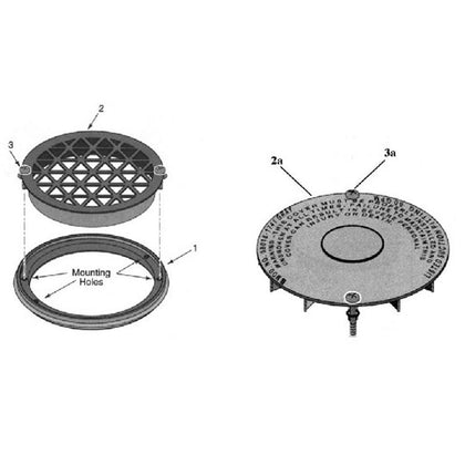 StaRite Frame & Grate Assy Model 07017