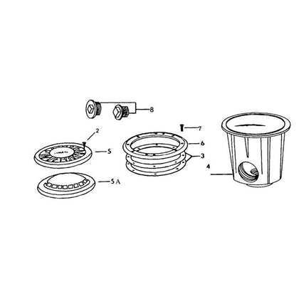 Jacuzzi MD Series Main Drain