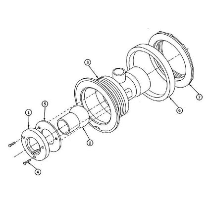 Jacuzzi Whirlpool Bath for the AMH Jet Assy