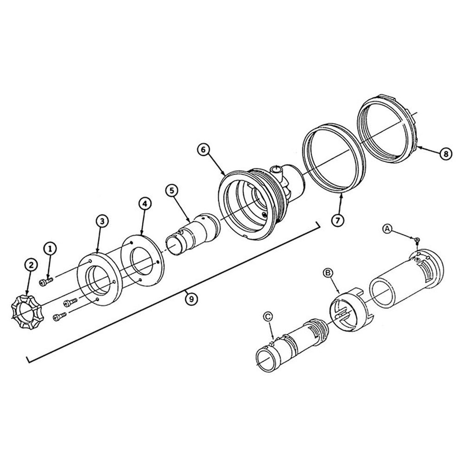 Jacuzzi HTA Jet Assy