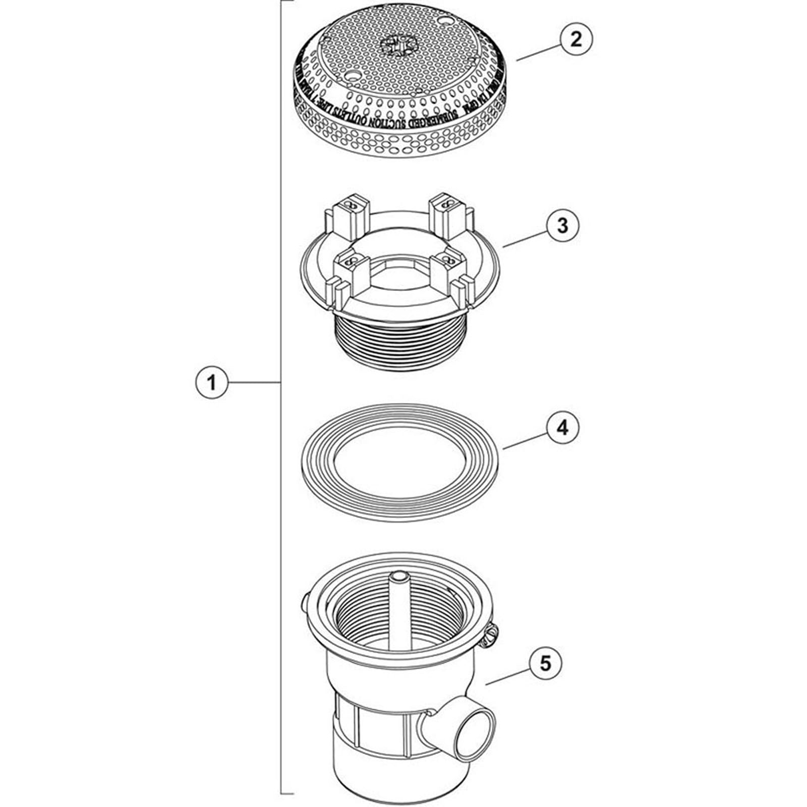 Balboa/GG Suction Fittings