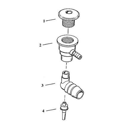 HydroAir Ozone II Jet Assy