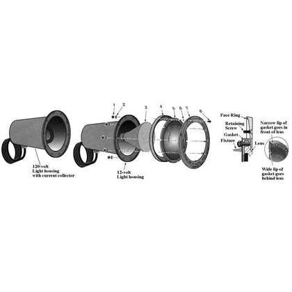 StaRite Swimquip Light Housing (all models) 05082, 05086