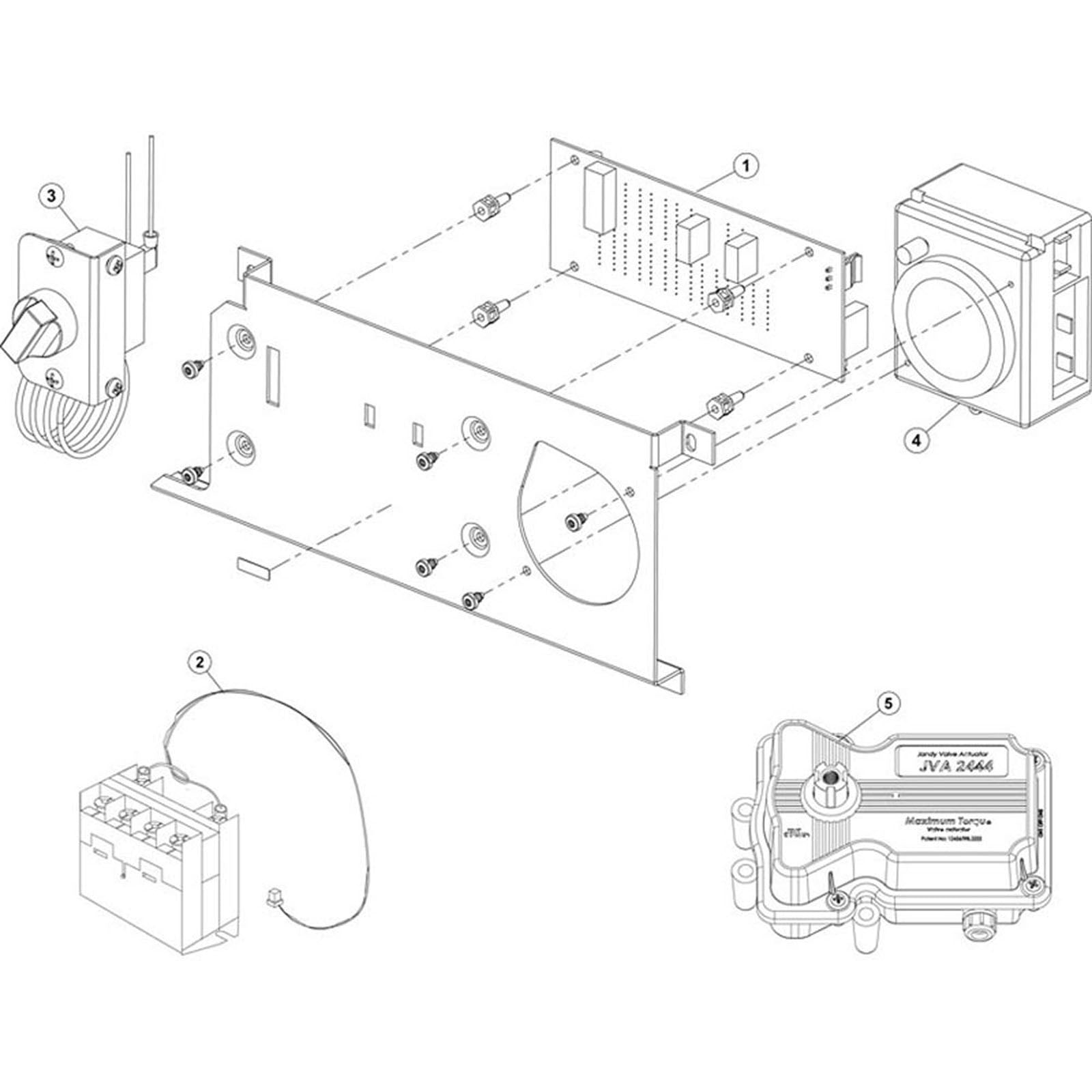 Jandy AquaLink RS Pool Link Pool Only 2-Circuit Timer Module