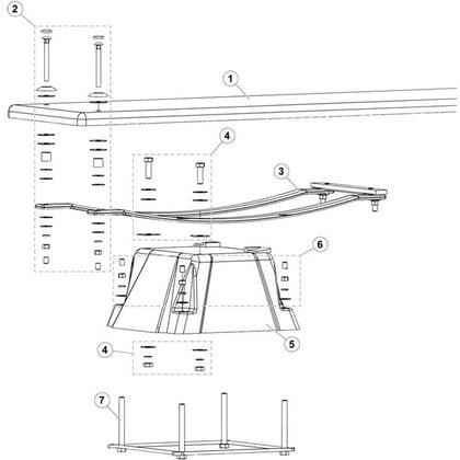 Dive Base System, Inter-Fab, Techni-Spring Fiberglass