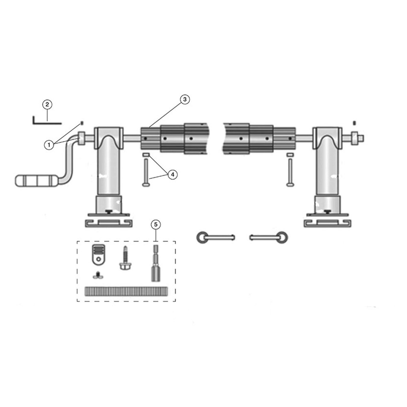 GLI Whirlwind Series Reel System Replacement Parts