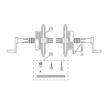 GLI Typhoon Reel System Replacement Parts