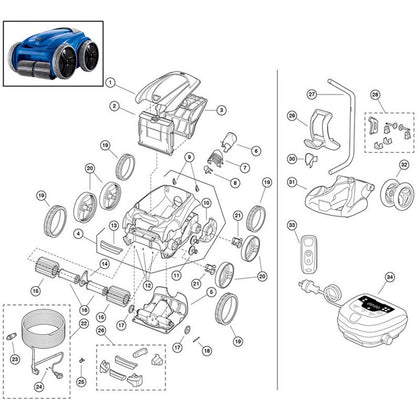 Zodiac Polaris 9550 Sport, Robotic Cleaner