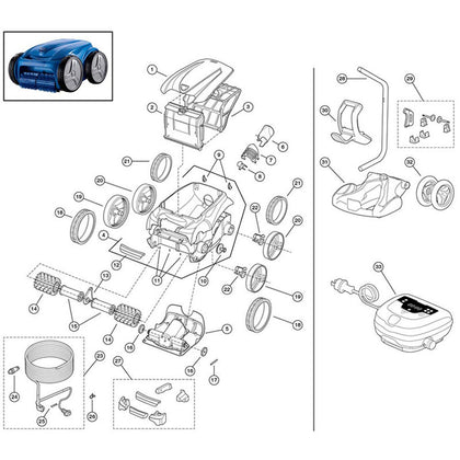 Zodiac Polaris 9350 Sport, Robotic Cleaner