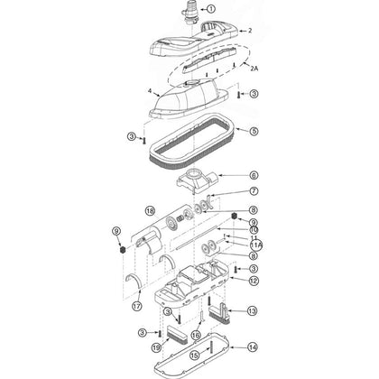 Pentair Dorado Suction-Side In-Ground Pool Cleaner