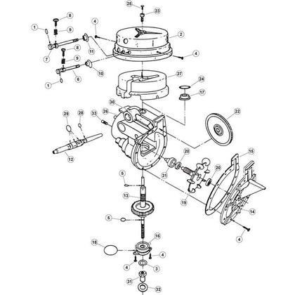 Pentair Sweep I & II Model L79BL Pressure Cleaner