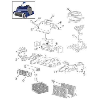 Pentair Kreepy Krauly Prowler 820