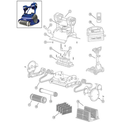 Pentair Kreepy Krauly Prowler 830