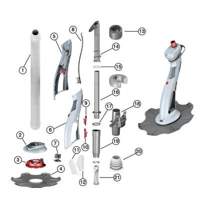 Jacuzzi Curve Suction Side Pool Cleaner