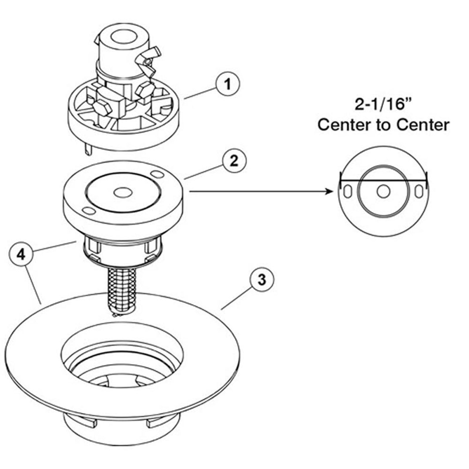 A&A Manufacturing In-Floor TurboClean Cleaning Head