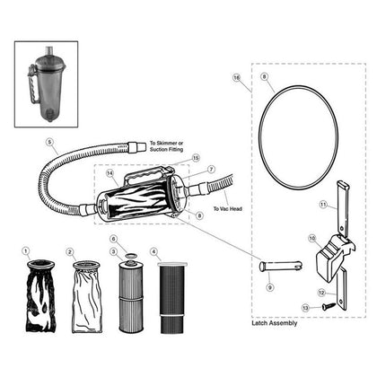 Pentair Leaf Trap, Model 186