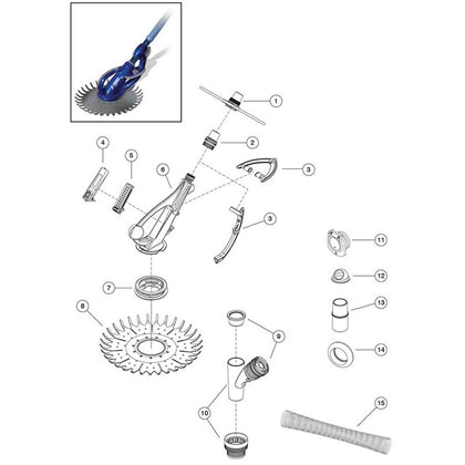 Pentair Kreepy Kruiser Automatic Suction Cleaner