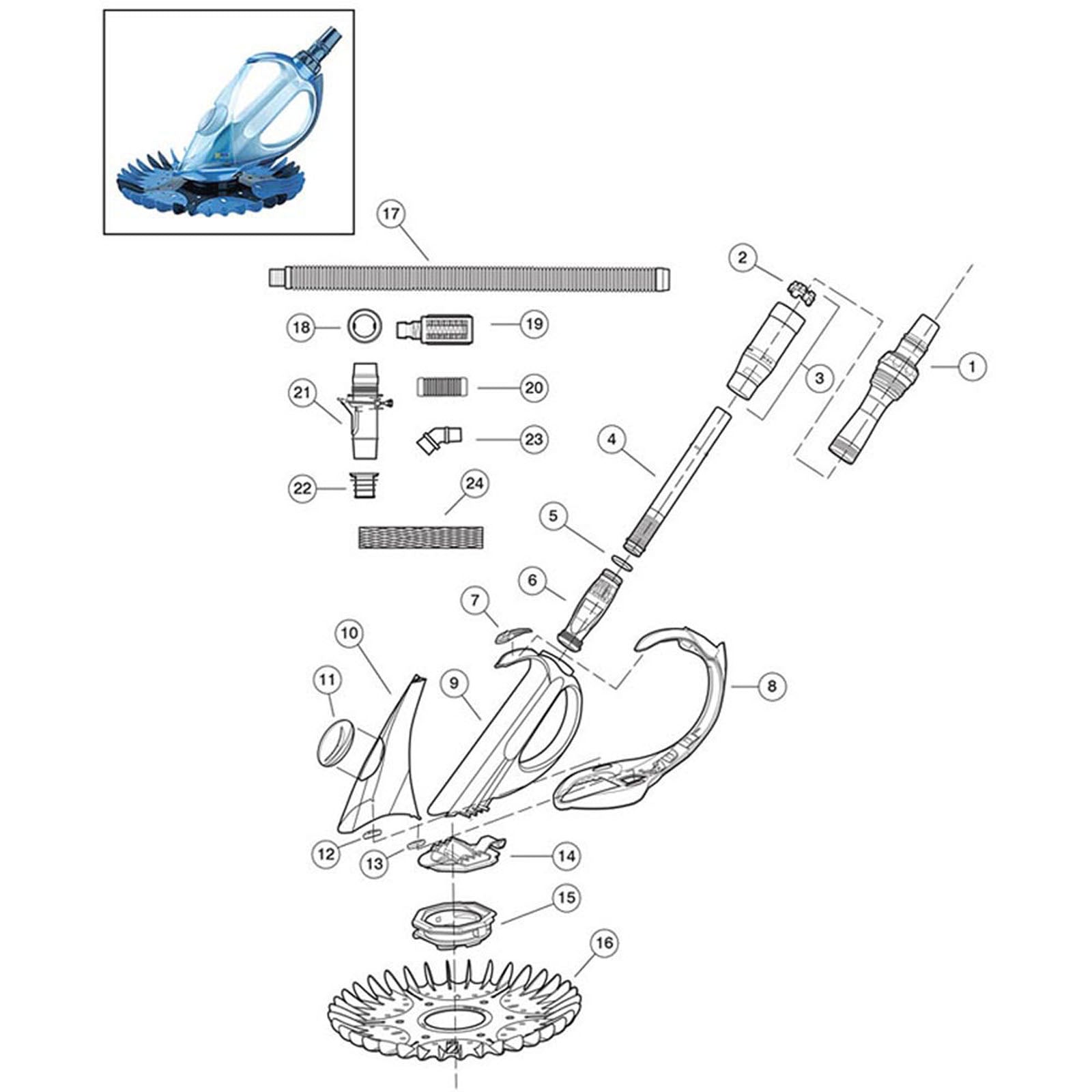 Zodiac Baracuda G4 Automatic Suction Cleaner