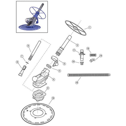 Zodiac Wahoo, Suction Cleaner