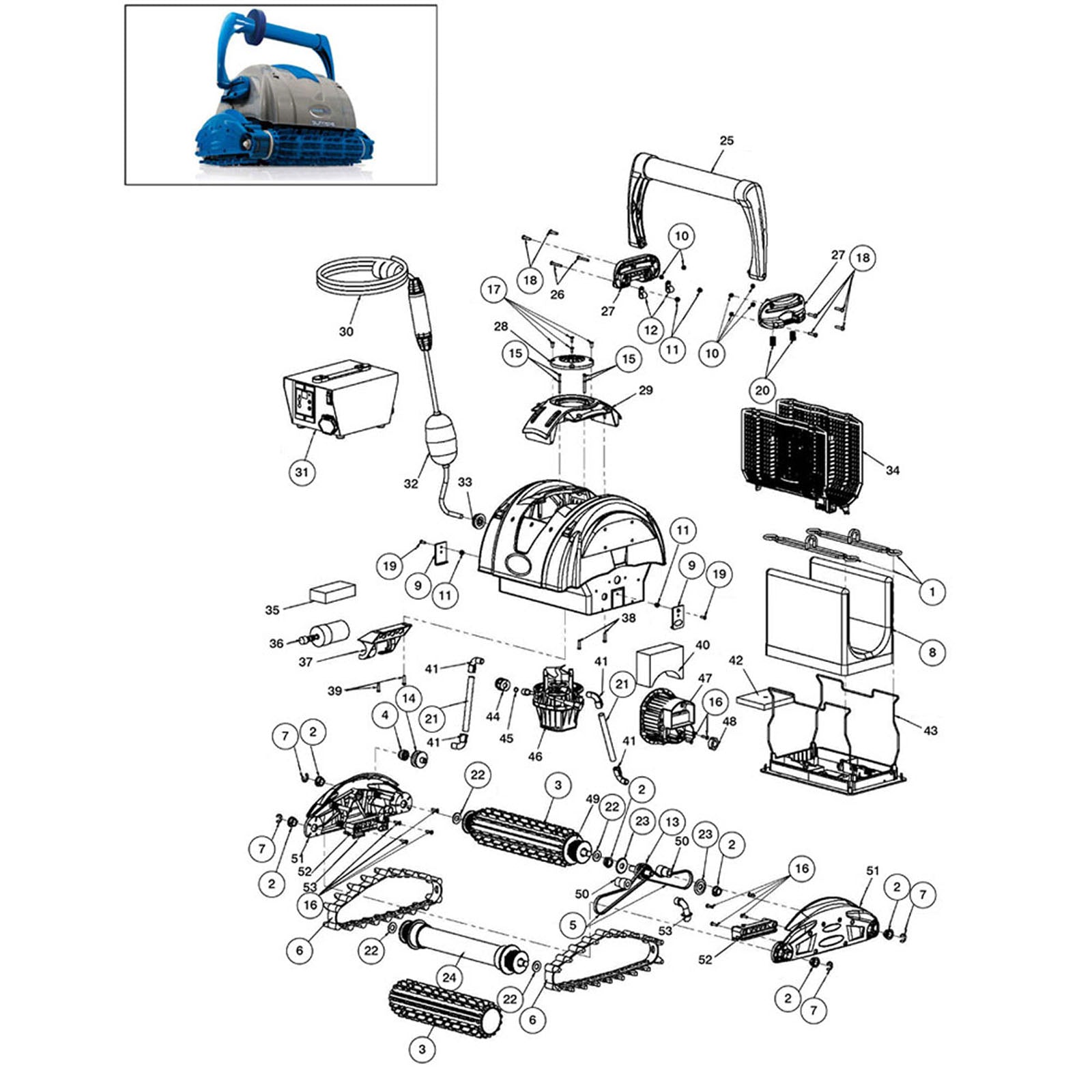 Aqua Products Aquabot Supreme Robotic Cleaner