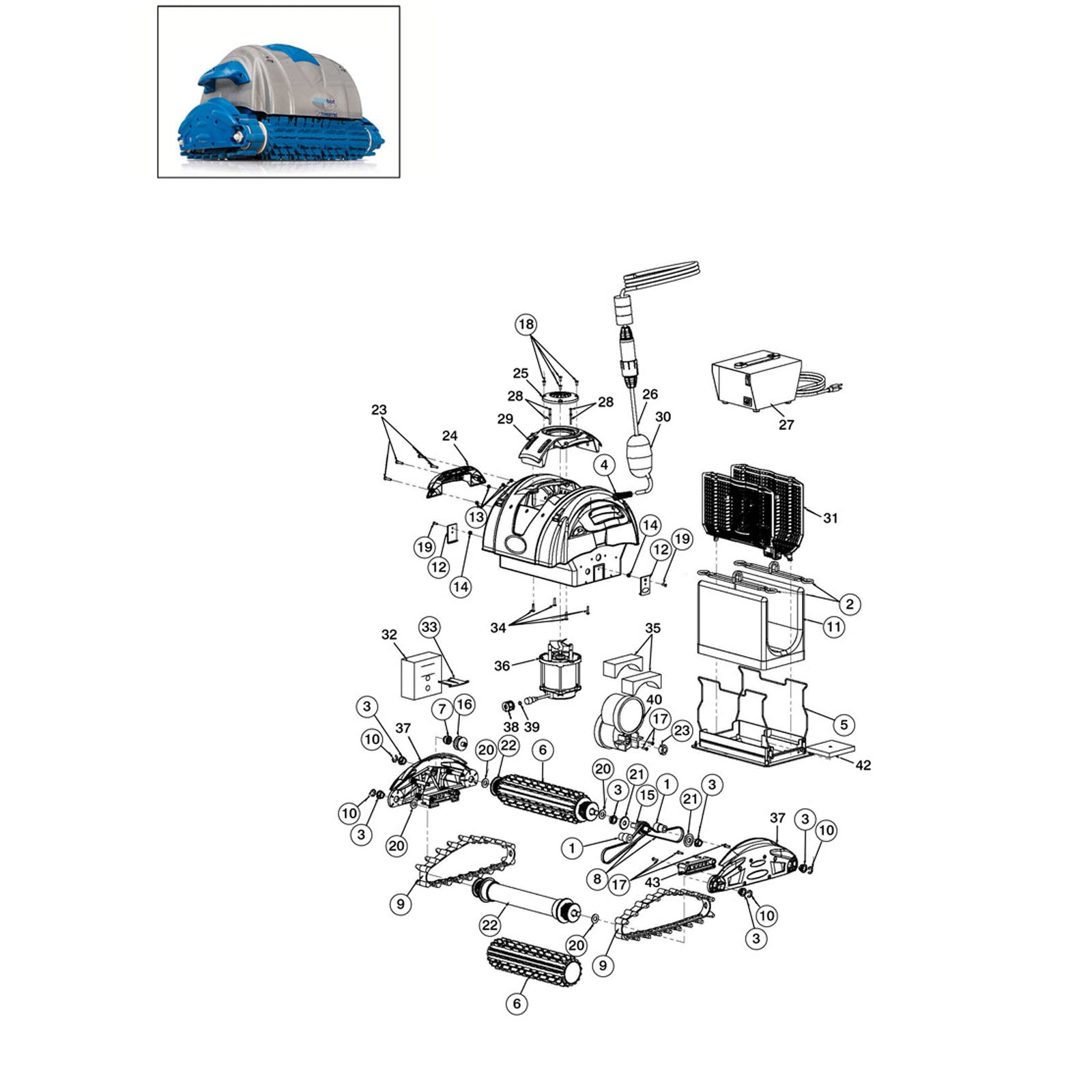 Aqua Products Aquabot Xtreme Robotic Cleaner