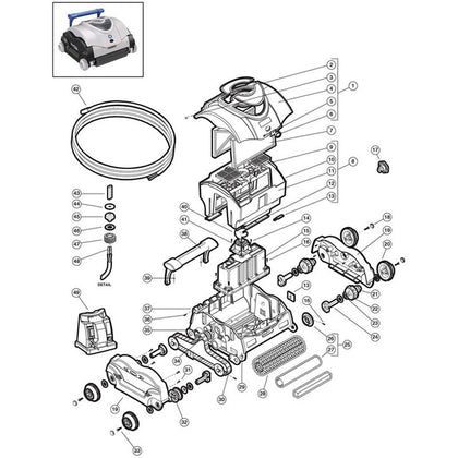 Hayward SharkVAC Robotic In-Ground Pool Cleaner