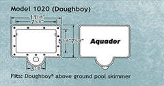 Aquador Lid - Doughboy Skimmer - Yardandpool.com