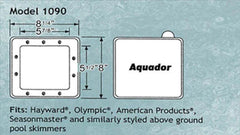 Aquador Winter Skimmer Plate Kit - Standard Skimmers - Yardandpool.com
