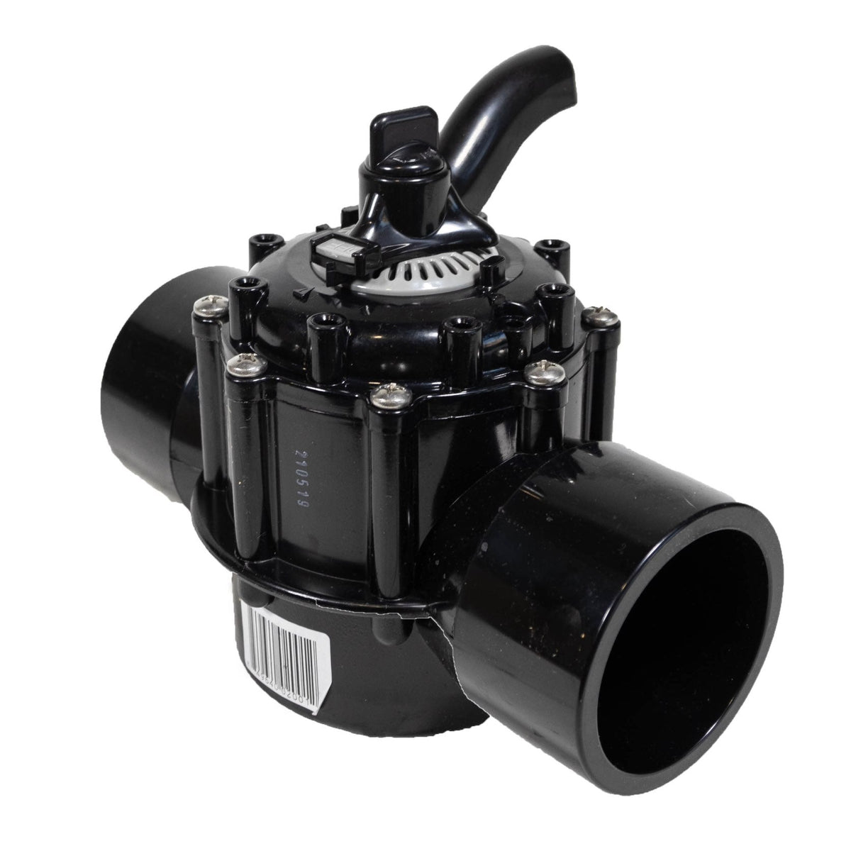 Diverter Valve, 2.5In S X 3In Sp, 2-Way, Black