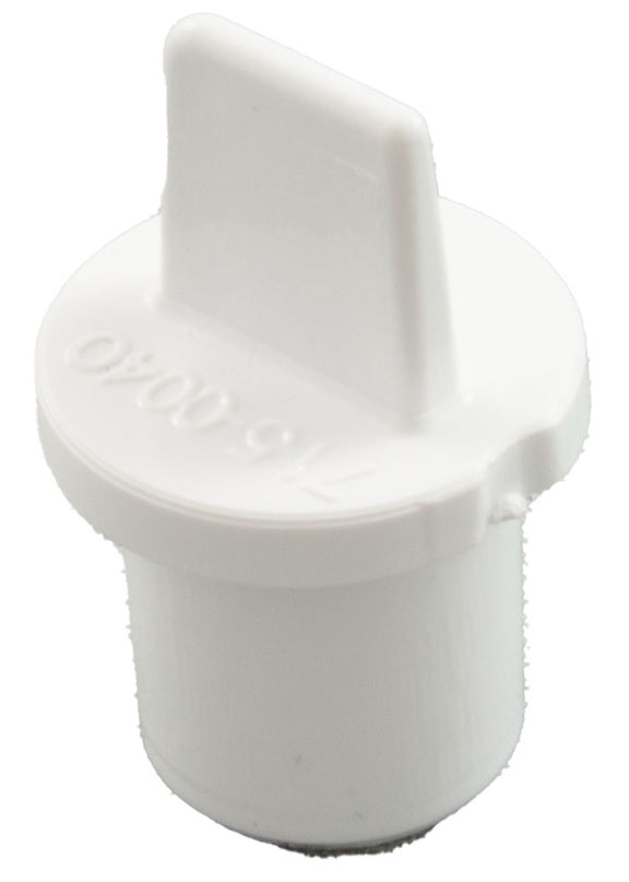 Barb Plug, 3/4" Spigot, Smart Plumb