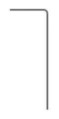Loop-Loc 18" Hex Anchor Screw Key - Yardandpool.com