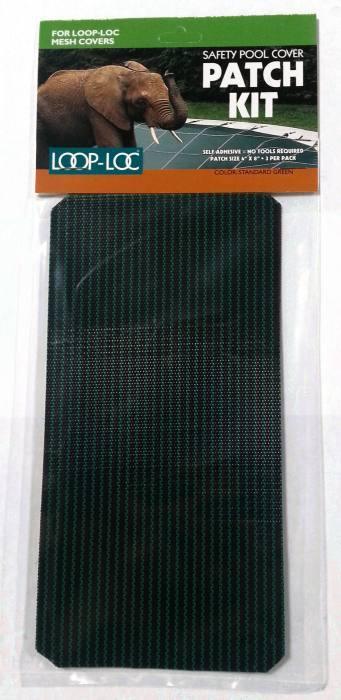 Loop-Loc Patch Kit 3M Mesh Green - 3 Pack - Yardandpool.com