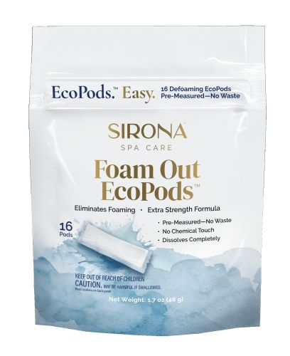 Sirona Spa Care Foam Out EcoPods