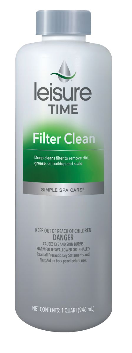 Leisure Time Spa Chemicals - Filter Clean 1 qt