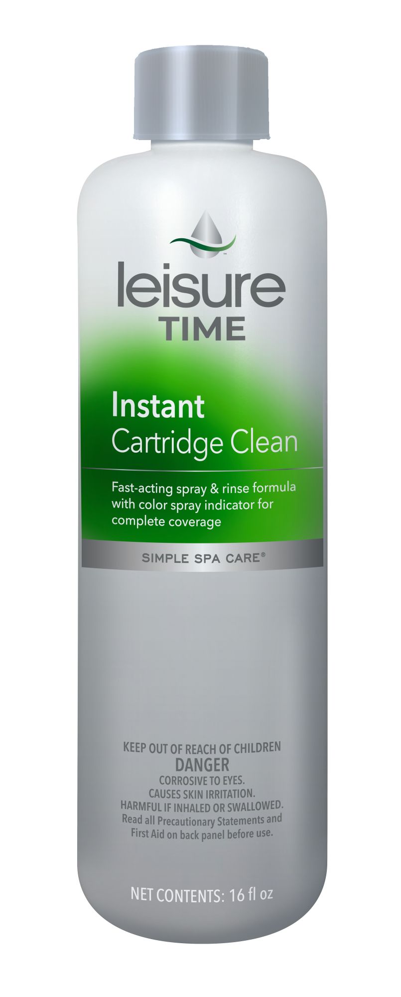 Leisure Time Spa Chemicals - Instant Cartridge Clean 1 pt