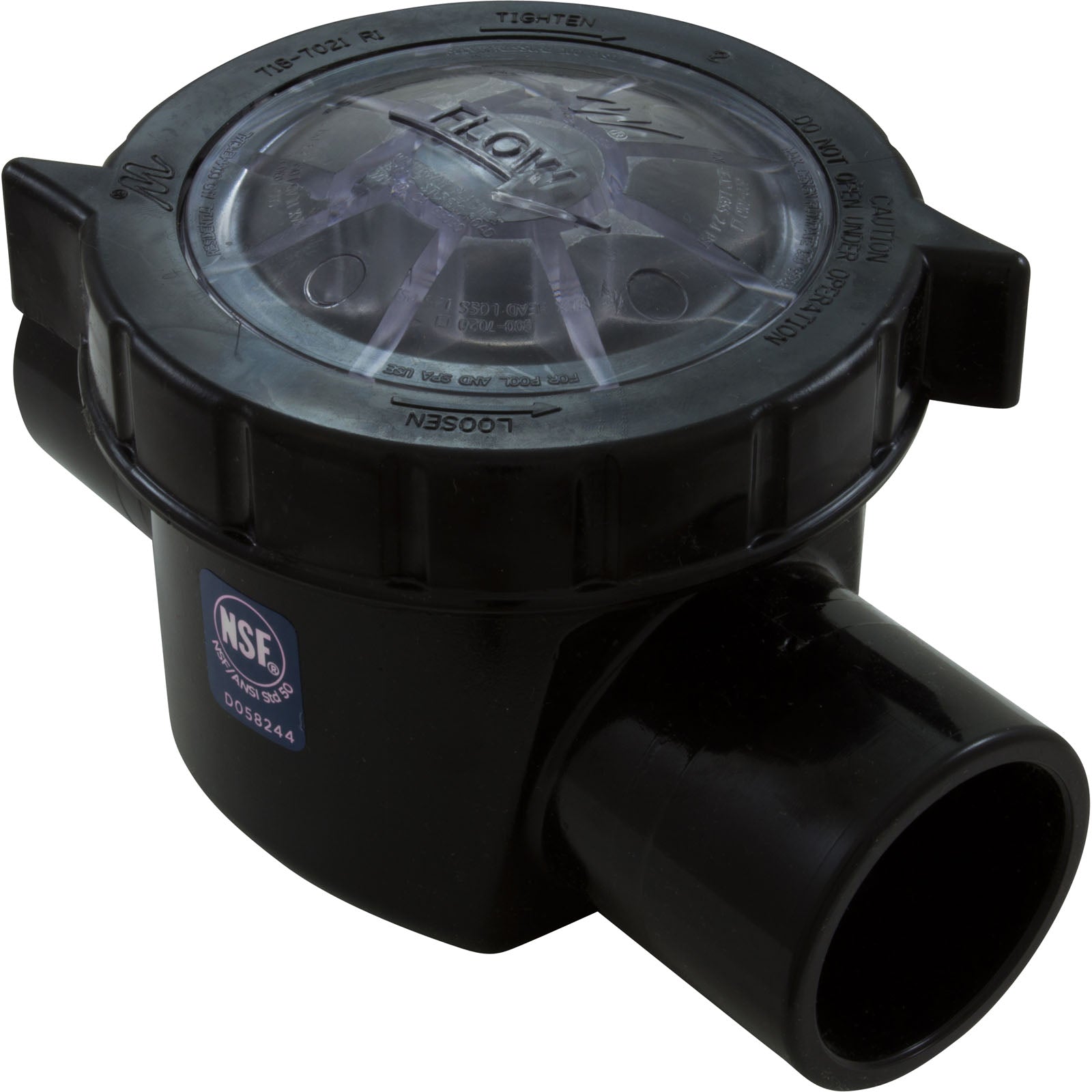 Pool Ad Valve Spring Check Valve, Waterway,Swing/Spring,1-1/2
