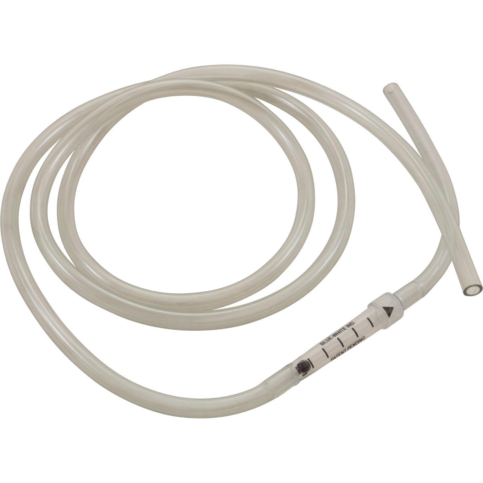 Pool Flow Indicator Flow Indicator, Blue-White, Glass, with 3/8