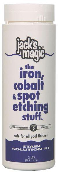 Jack's Magic Stain Solution #1 The Iron, Cobalt & Etching Stuff - 2 lb - Yardandpool.com